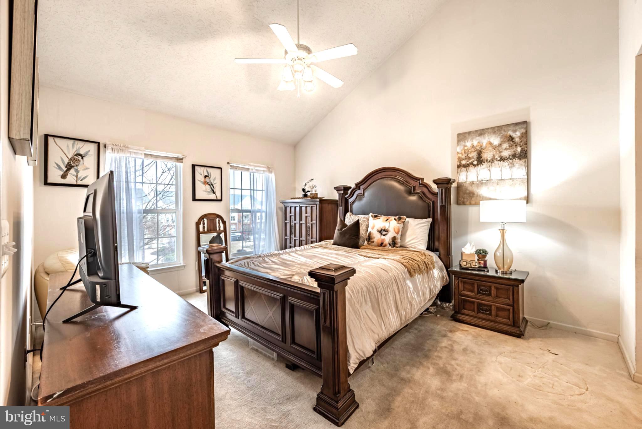 5032 Brightleaf Court, Unit 5032 Rosedale, MD 21237 - Photo 14 of 18 Serene bedroom with vaulted ceilings.