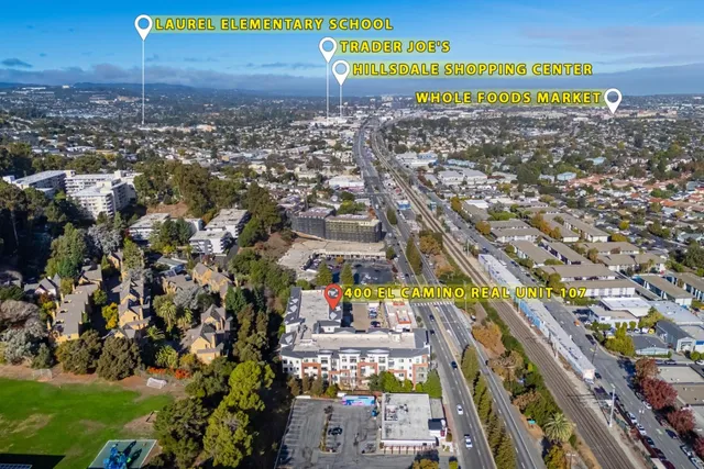 $1,599,000 | 400 El Camino Real, Unit 107, Belmont, CA 94002