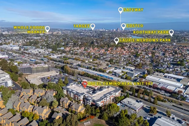 $1,599,000 | 400 El Camino Real, Unit 107, Belmont, CA 94002