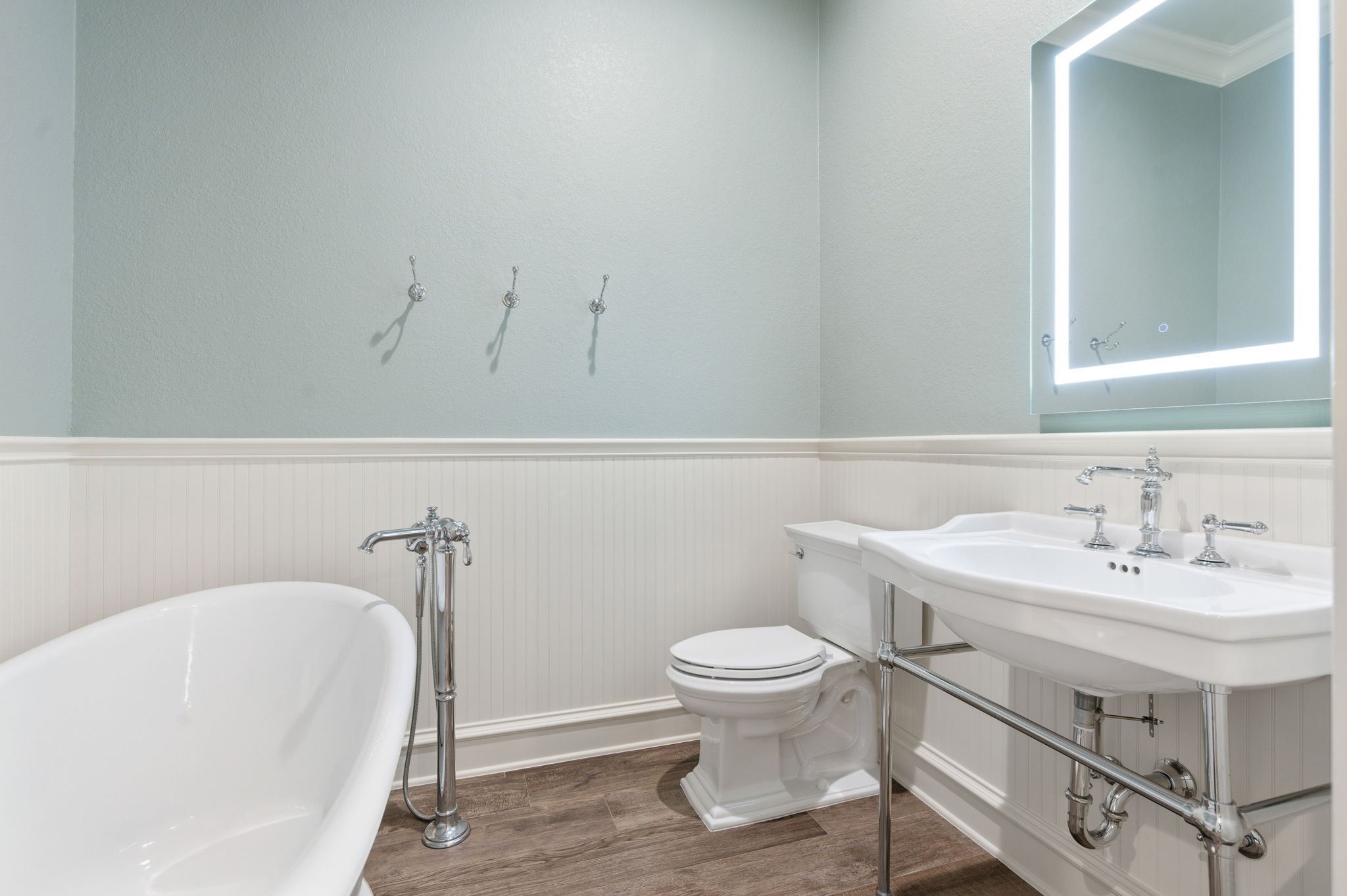 27614 Little Fox Crest Spring, TX 77386 - Photo 29 of 49 a bathroom with a sink a toilet and vanity