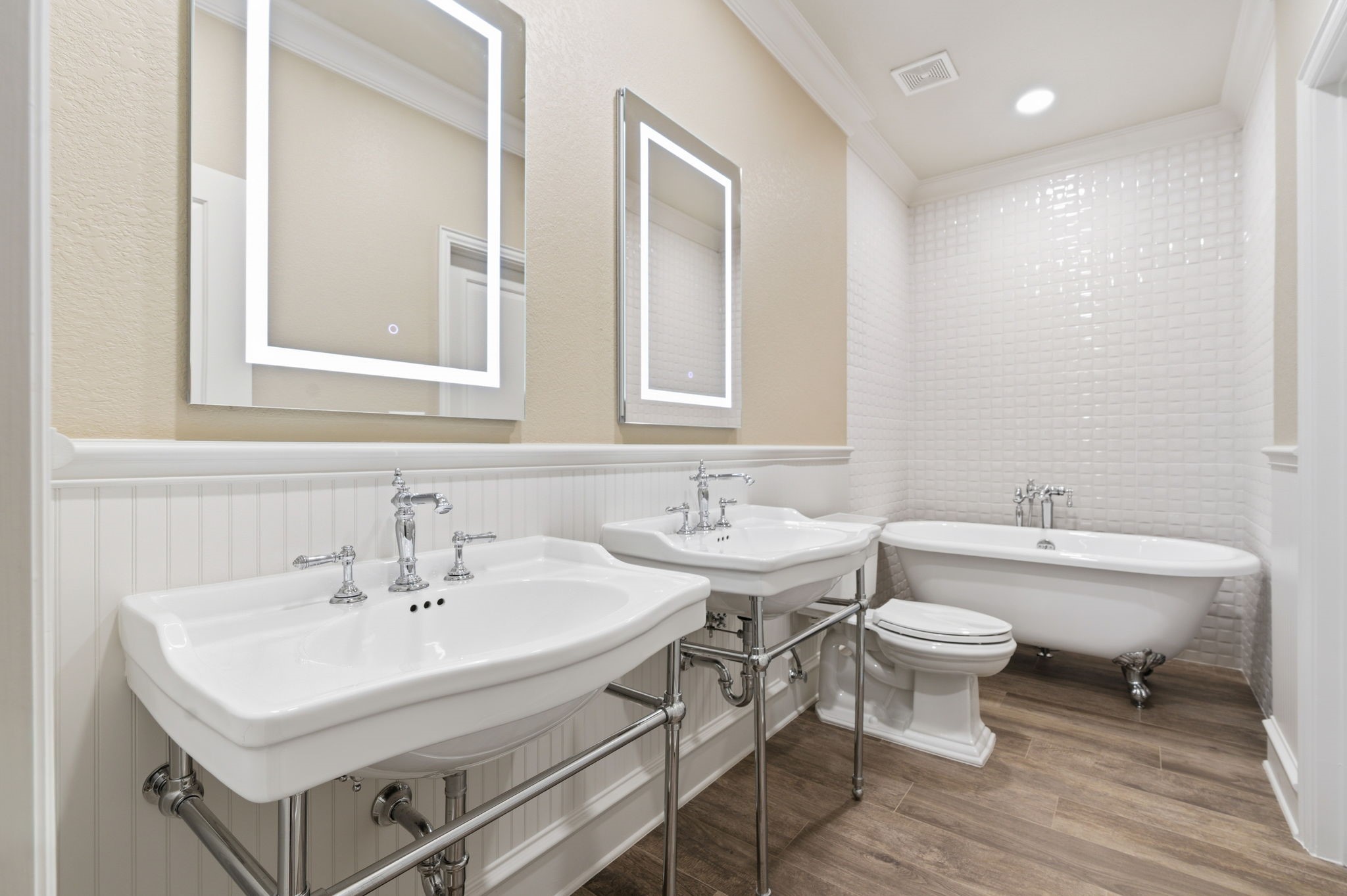 27614 Little Fox Crest Spring, TX 77386 - Photo 36 of 49 a bathroom with a sink and a toilet