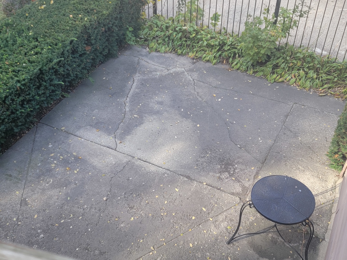 46 North Central Avenue Chicago, IL 60644 - Photo 23 of 24 a view of a backyard with plants and outdoor seating