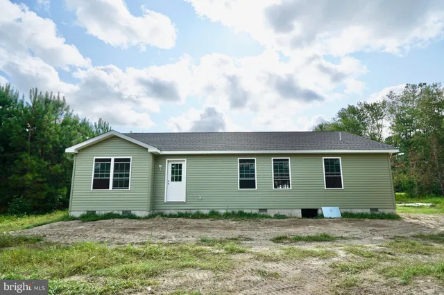 a backyard of a house