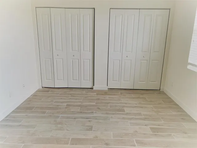 a view of wooden floor