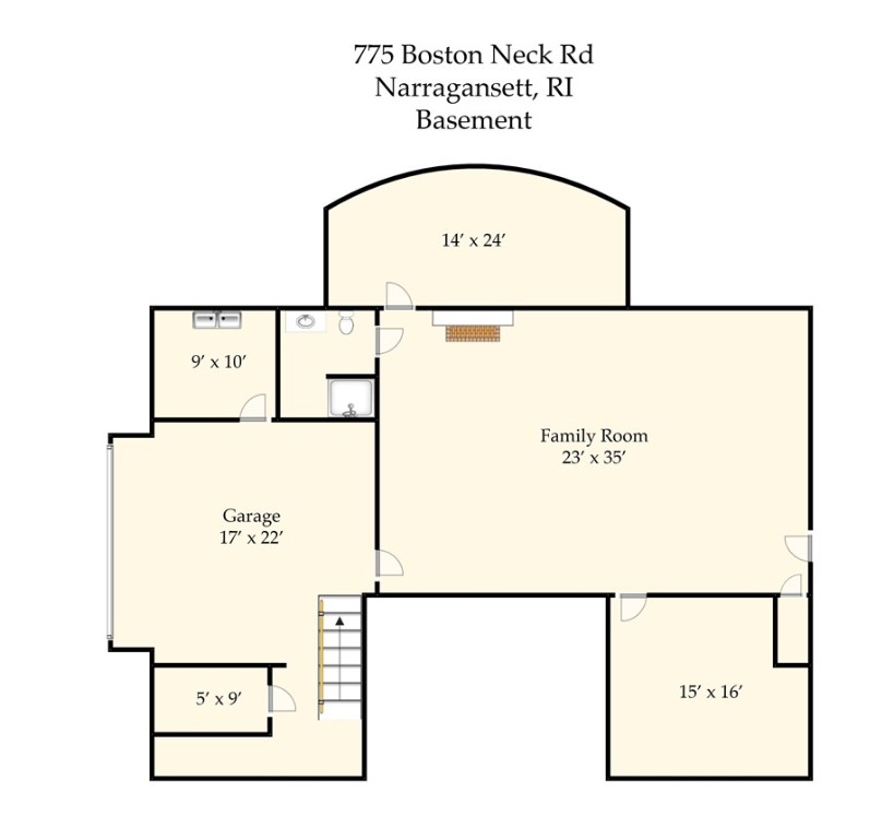 775 Boston Neck Road Narragansett, RI 02882 - Photo 47 of 47 Lower Level