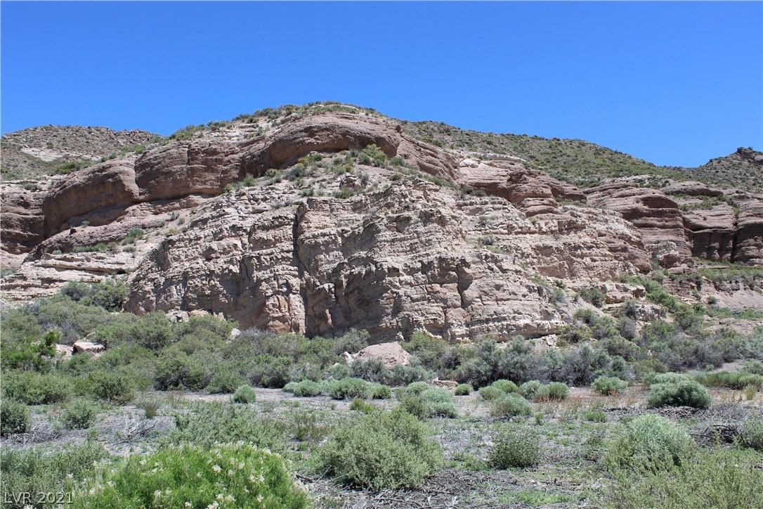 Rainbow Canyon Caliente, NV 89008 - Photo 2 of 13 Viewing East toward Rainbow Canyon rock walls on the property.