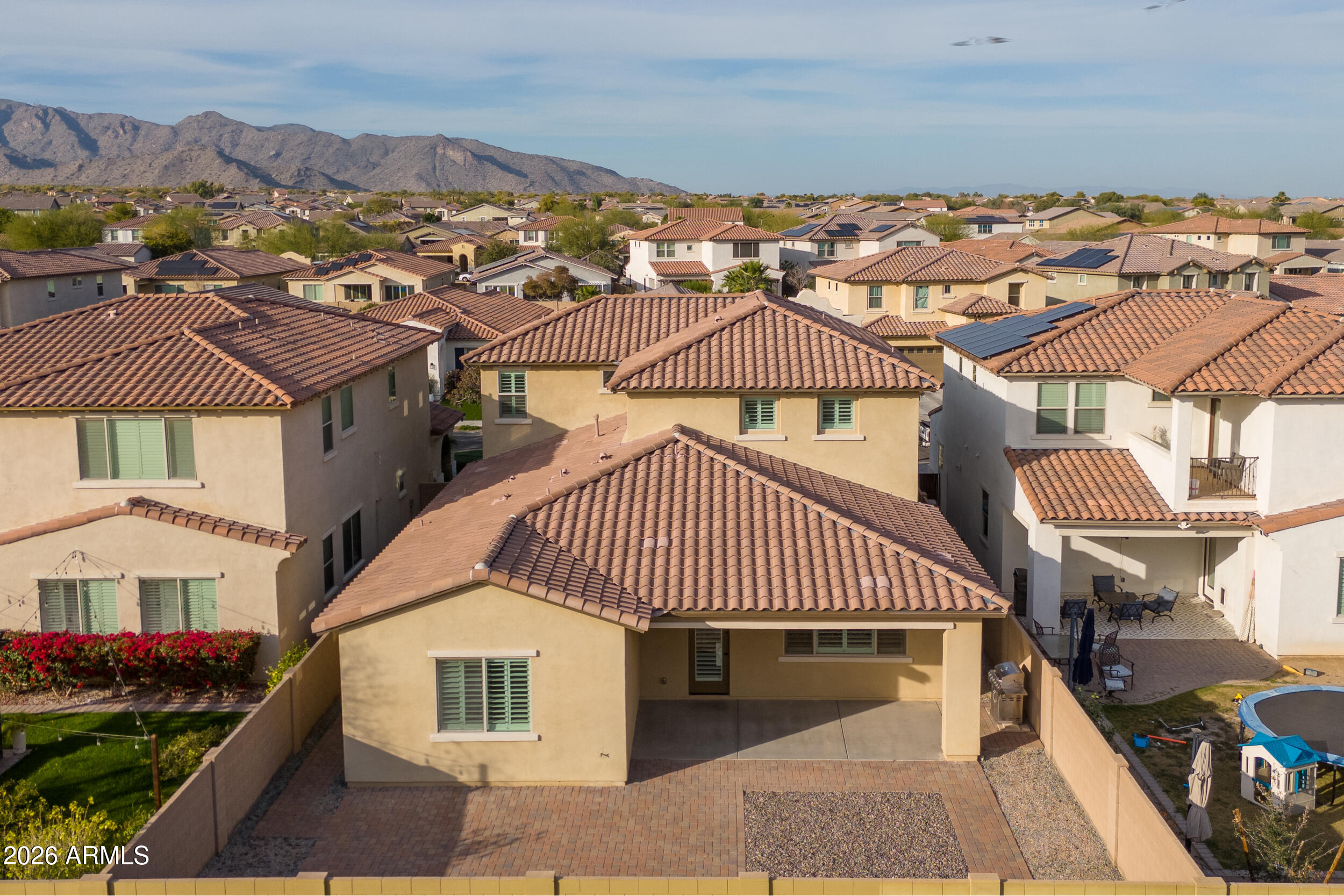 20537 West Valley View Drive Buckeye, AZ 85396 - Photo 30 of 32 an aerial view of a house a terrace view