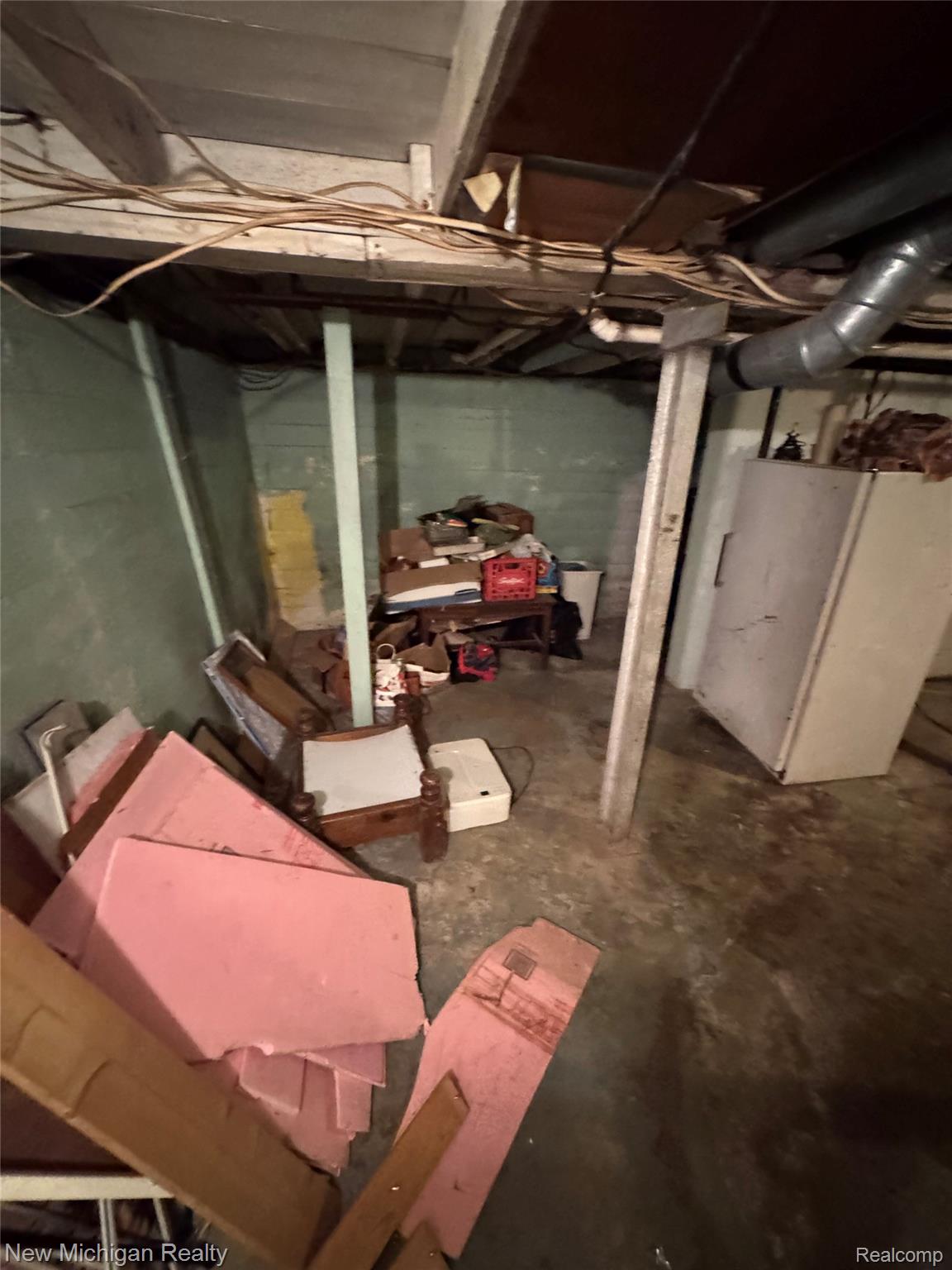 305 East Rolfe Street Perry, MI 48872 - Photo 16 of 19 View of unfinished basement