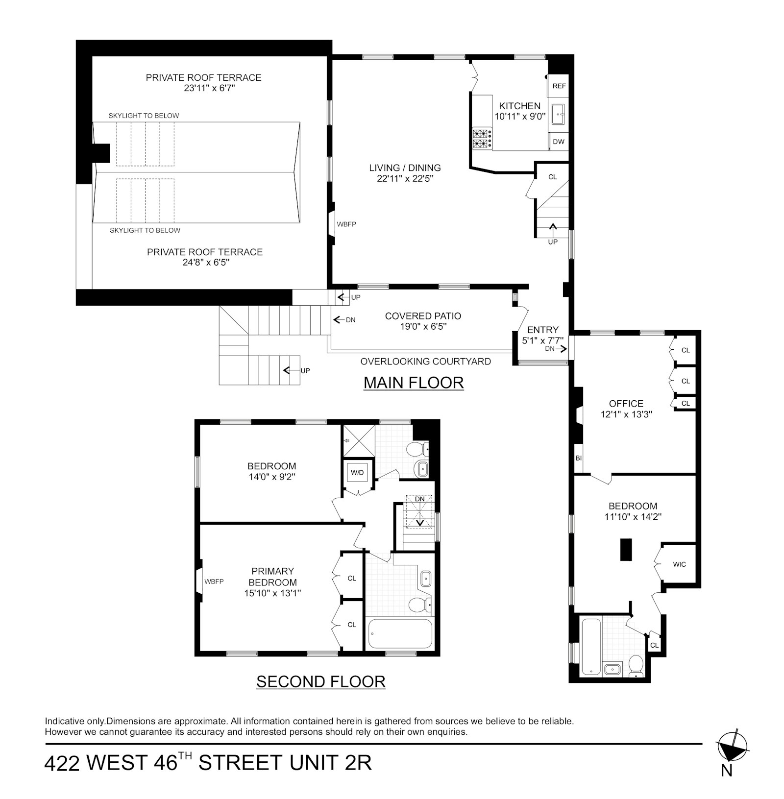 422 West 46th Street, Unit 2R Manhattan, NY 10036 - Photo 10 of 10