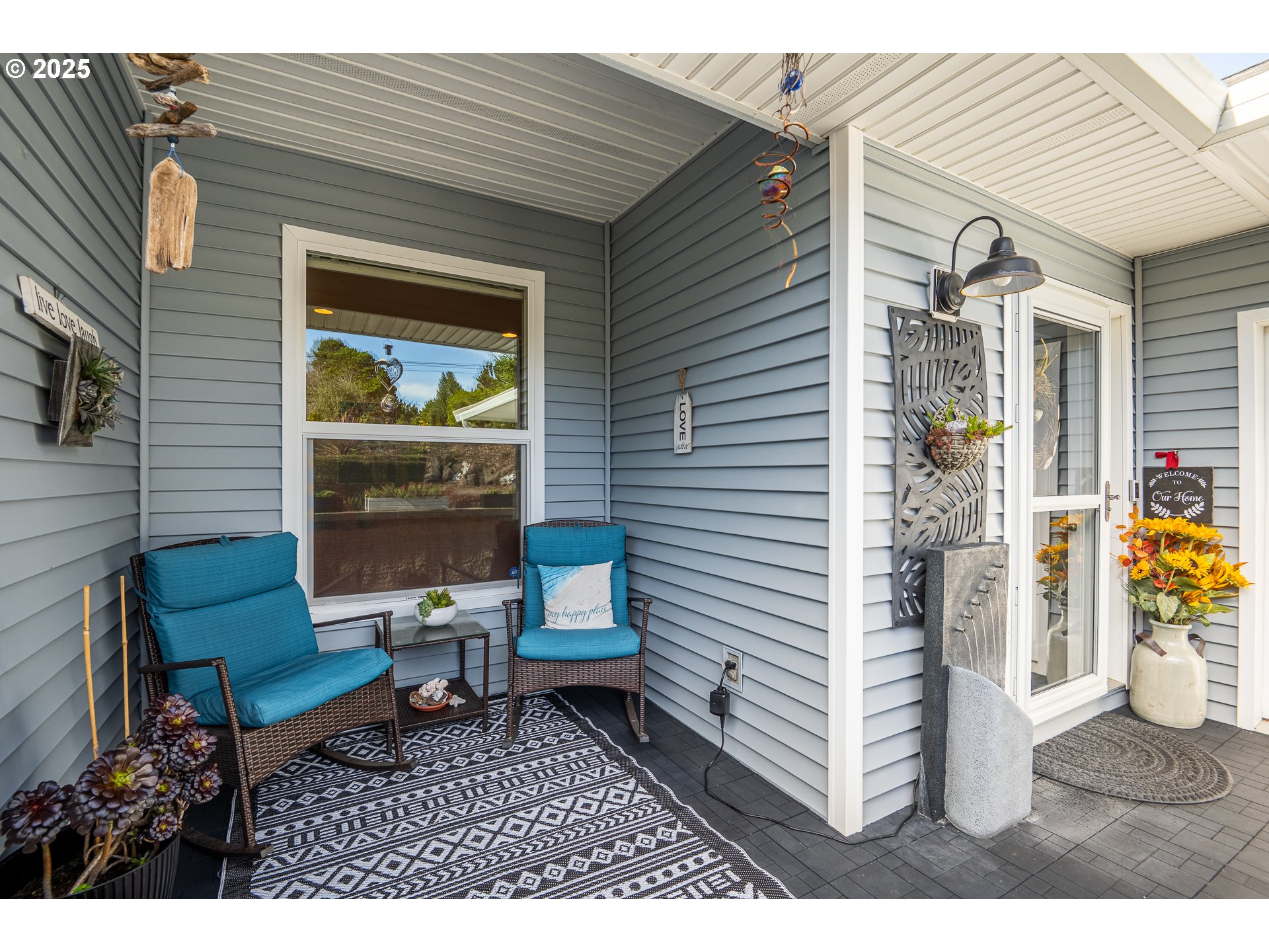 3315 Rhododendron Drive Florence, OR 97439 - Photo 13 of 48 a view of a porch with furniture