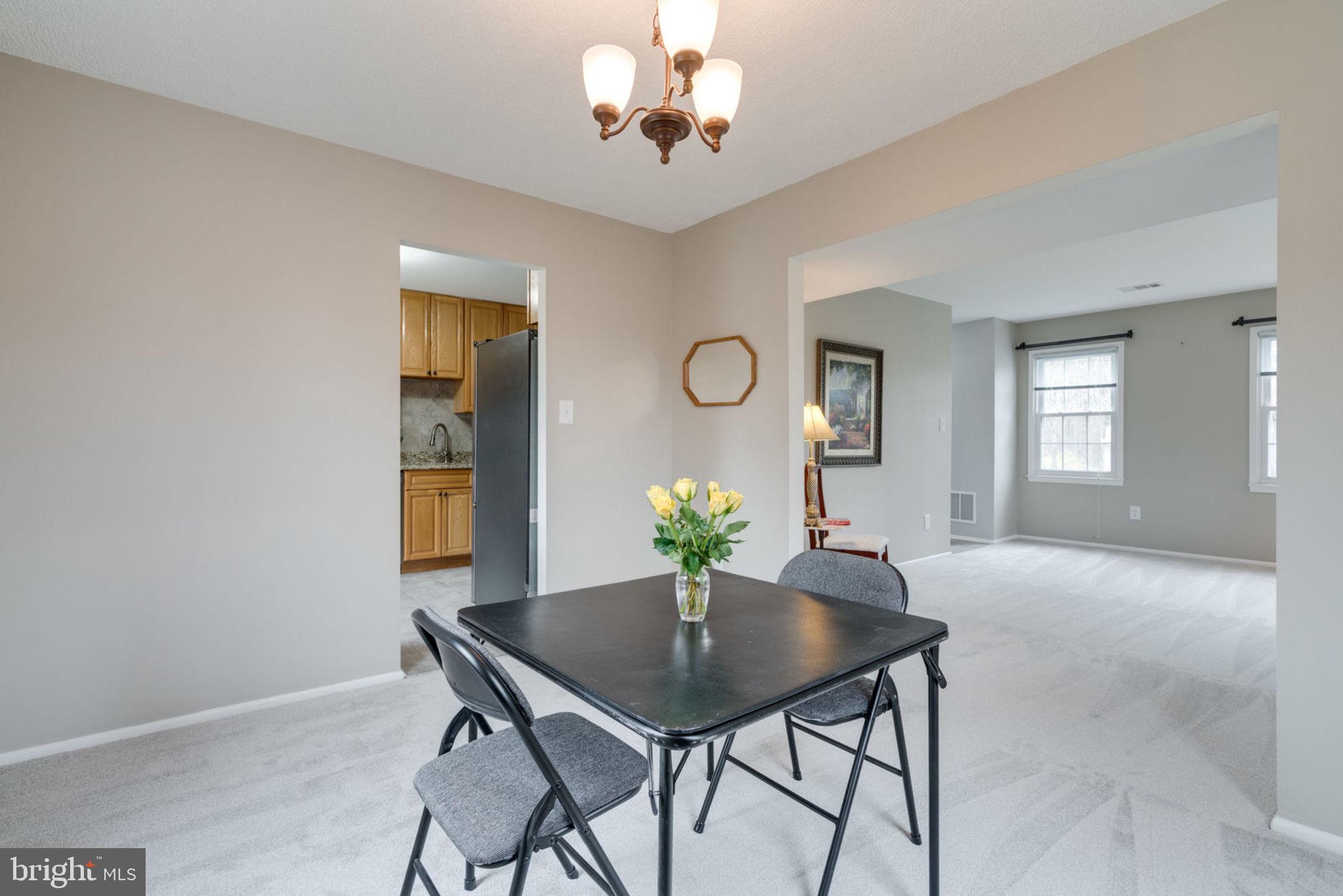 7759 Euclid Way Springfield, VA 22153 - Photo 16 of 65 Open flow from living room & kitchen