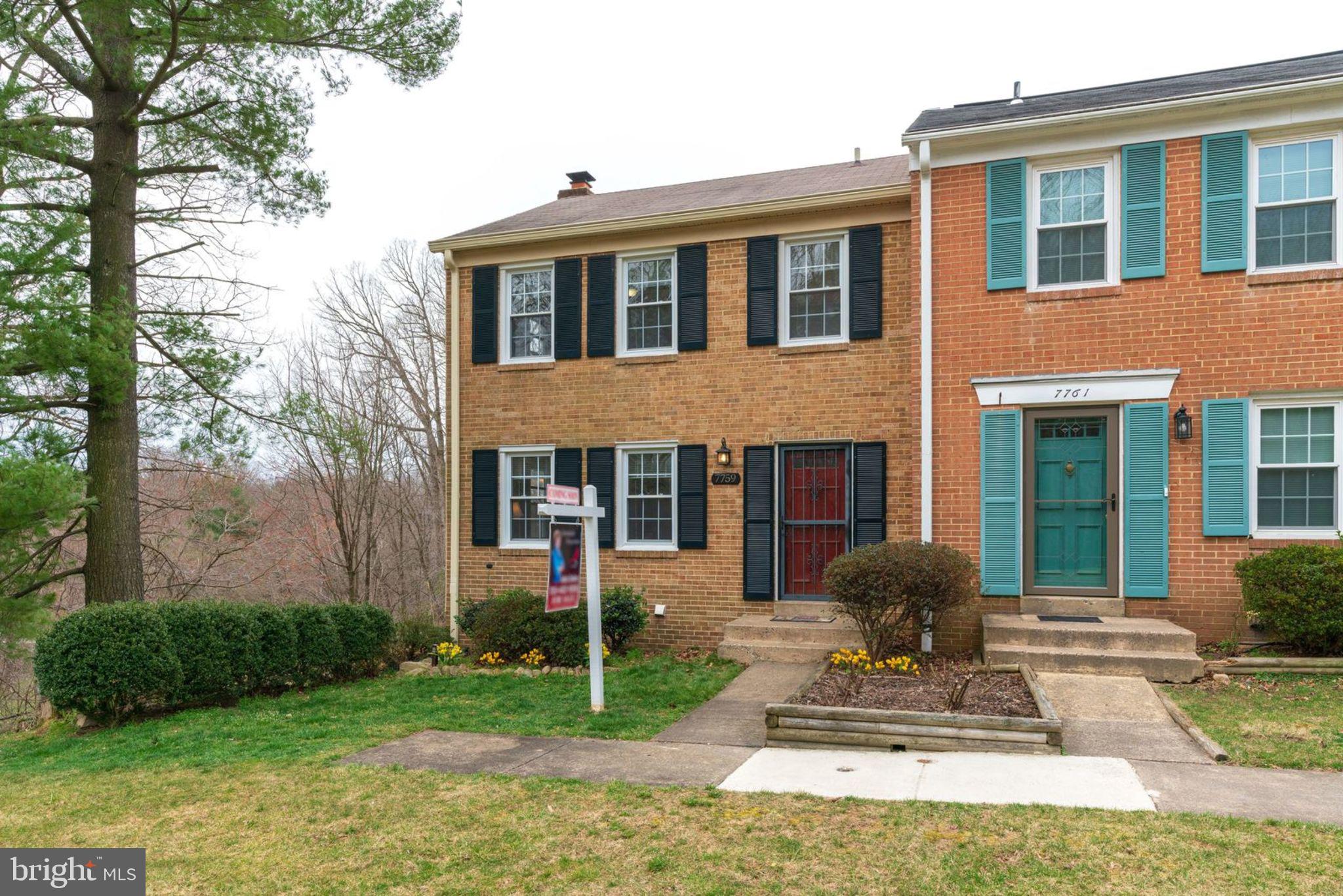 7759 Euclid Way Springfield, VA 22153 - Photo 3 of 65 Beautiful Brick Front