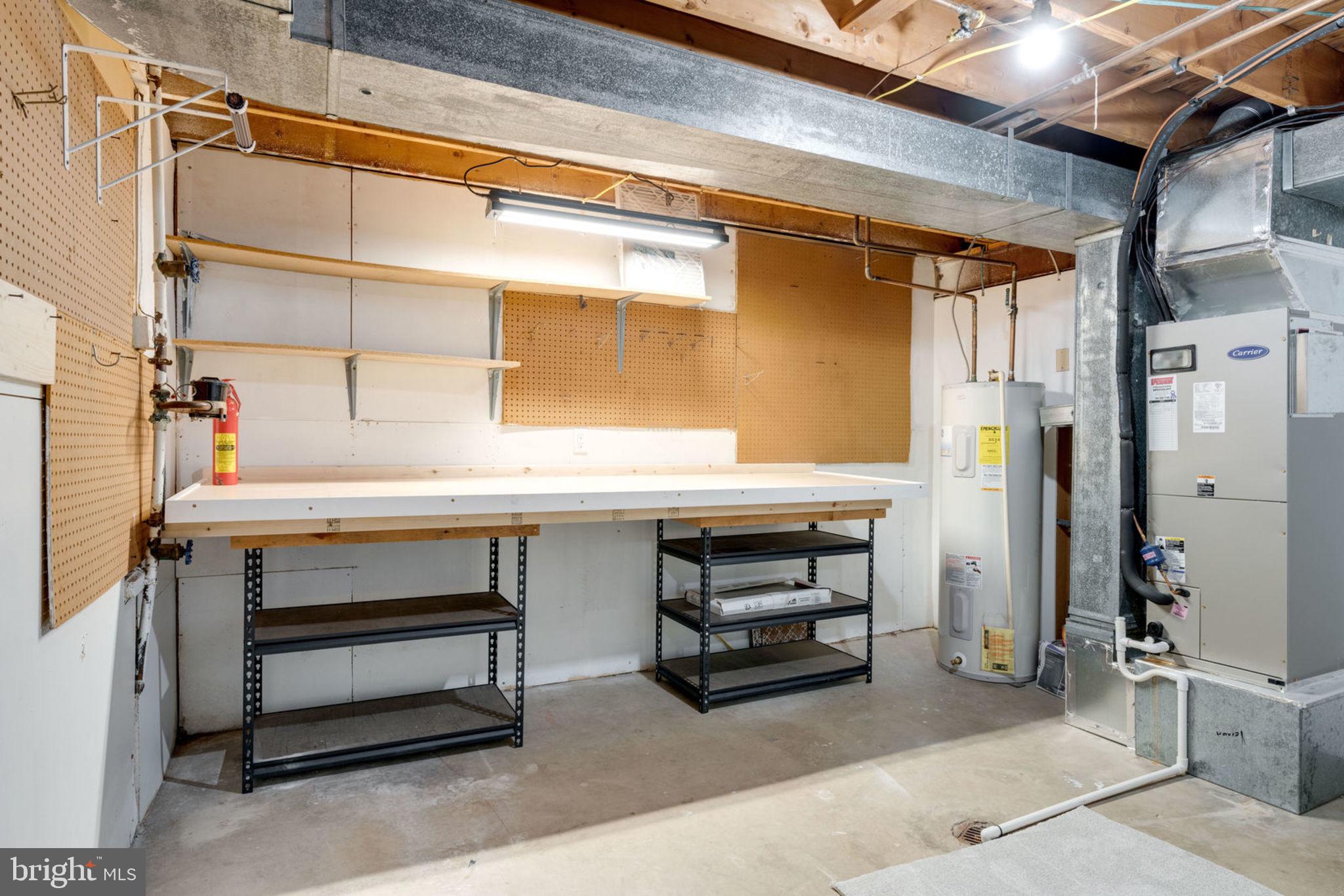 7759 Euclid Way Springfield, VA 22153 - Photo 37 of 65 Fabulous work bench for carpentry or crafts