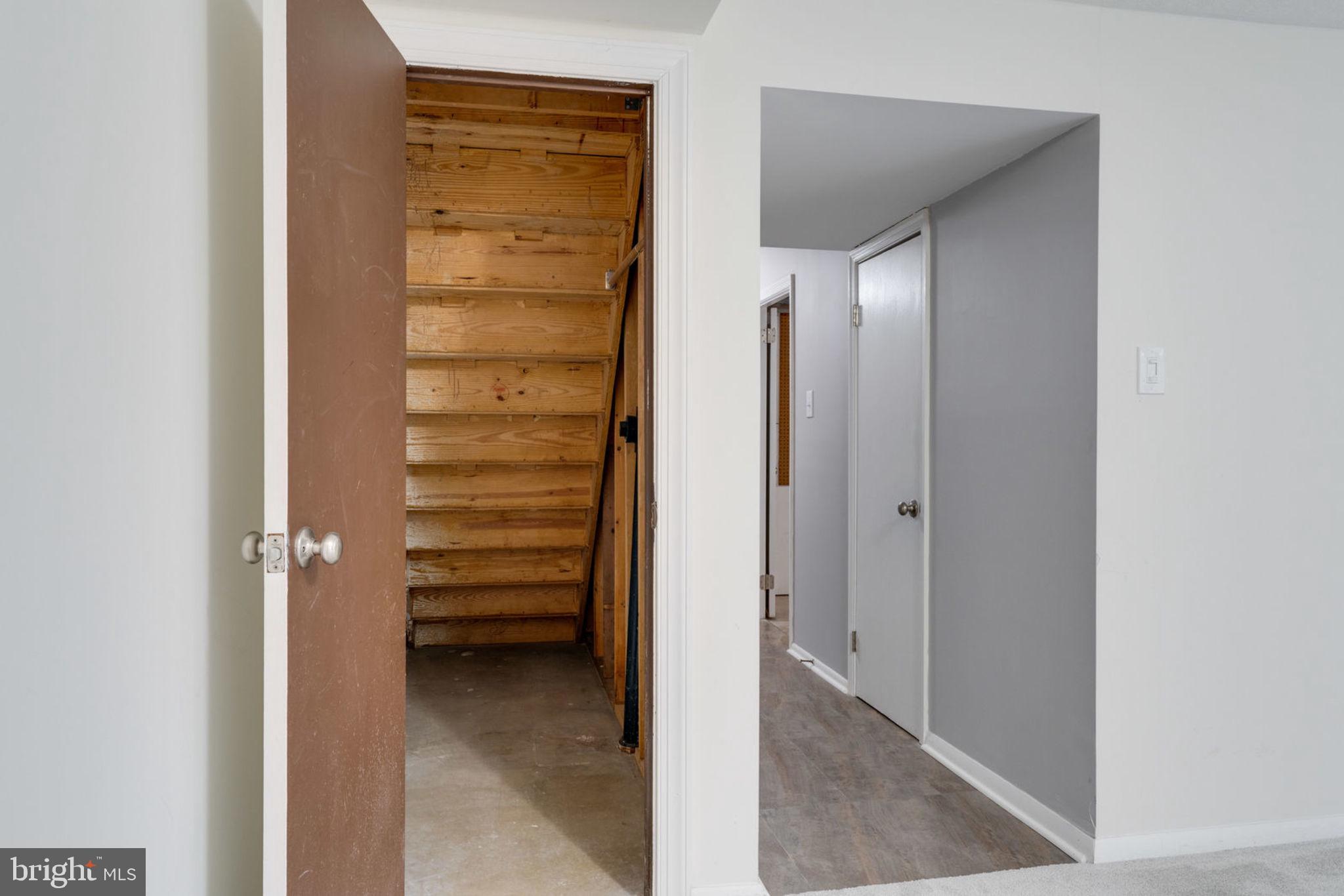7759 Euclid Way Springfield, VA 22153 - Photo 49 of 65 Storage area and hallway view from den