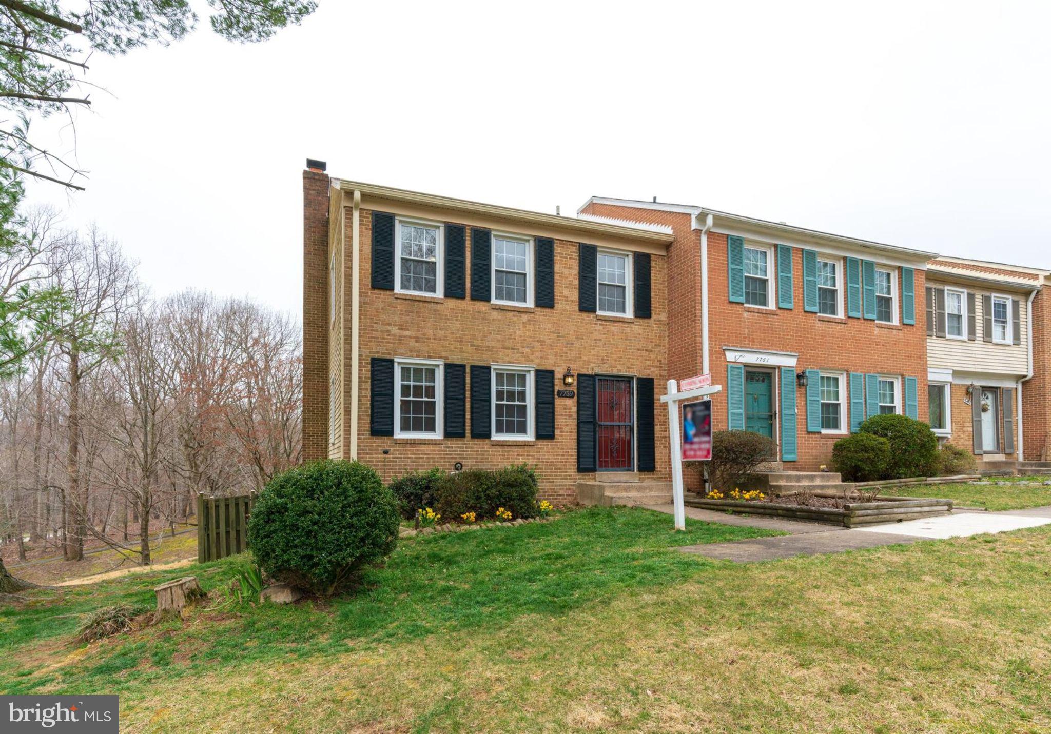 7759 Euclid Way Springfield, VA 22153 - Photo 61 of 65 Private and quiet end unit