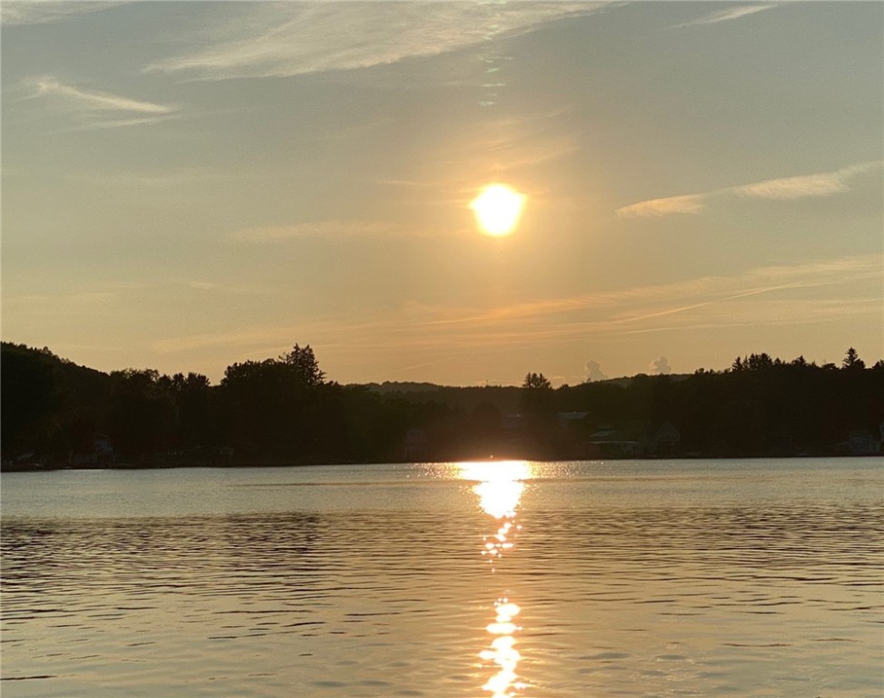 10282 County Route Wayland, NY 14572 - Photo 26 of 29 BEAUTIFUL SUNSET ON LOON LAKE