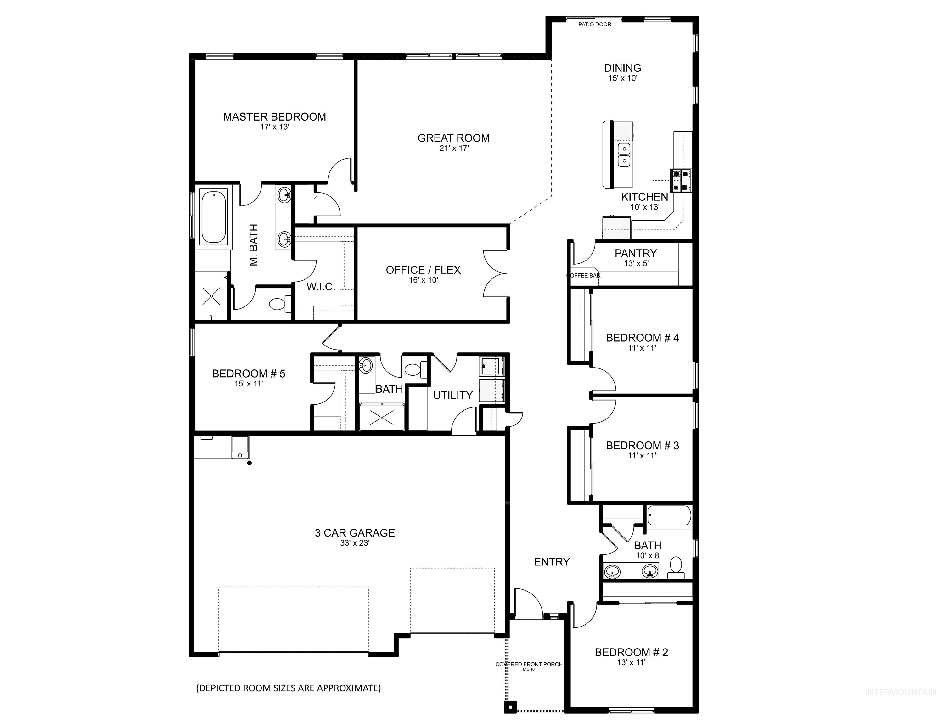 1645 Haystack Emmett, ID 83617 - Photo 32 of 33 Floor plan