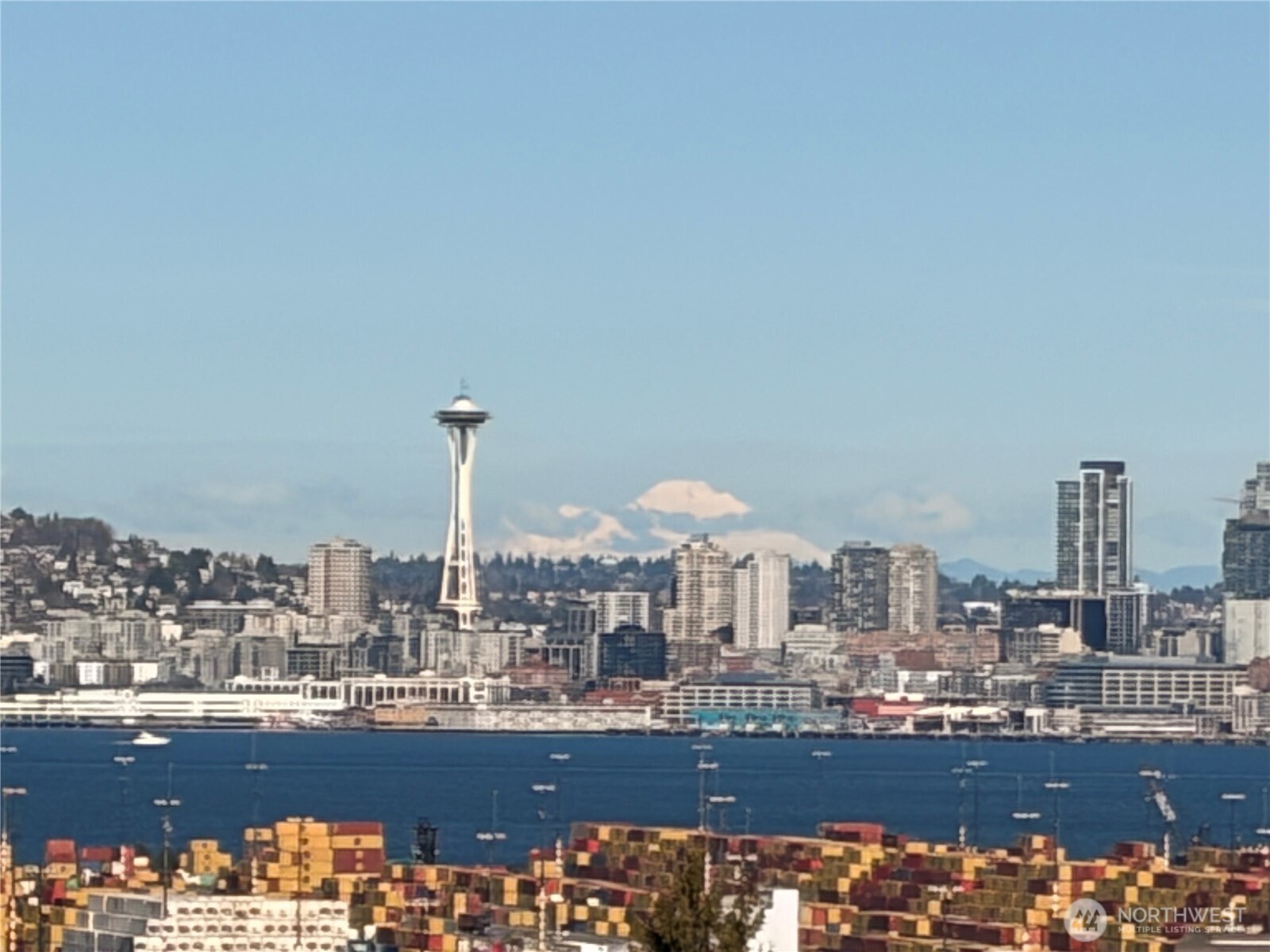 3221 Southwest Avalon Way, Unit 201 Seattle, WA 98126 - Photo 37 of 39 a view of a city with tall buildings