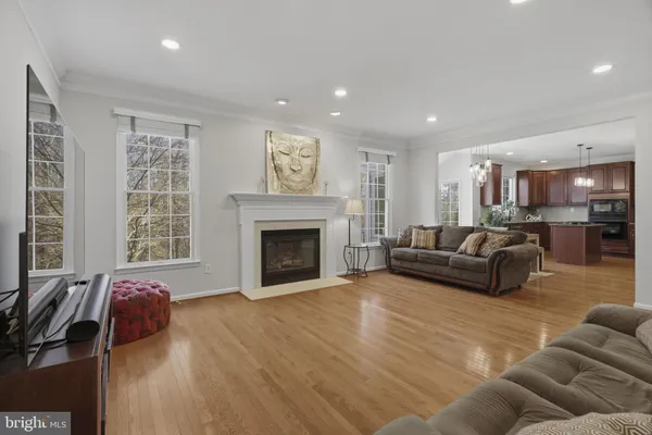 a living room with furniture window and a fireplace