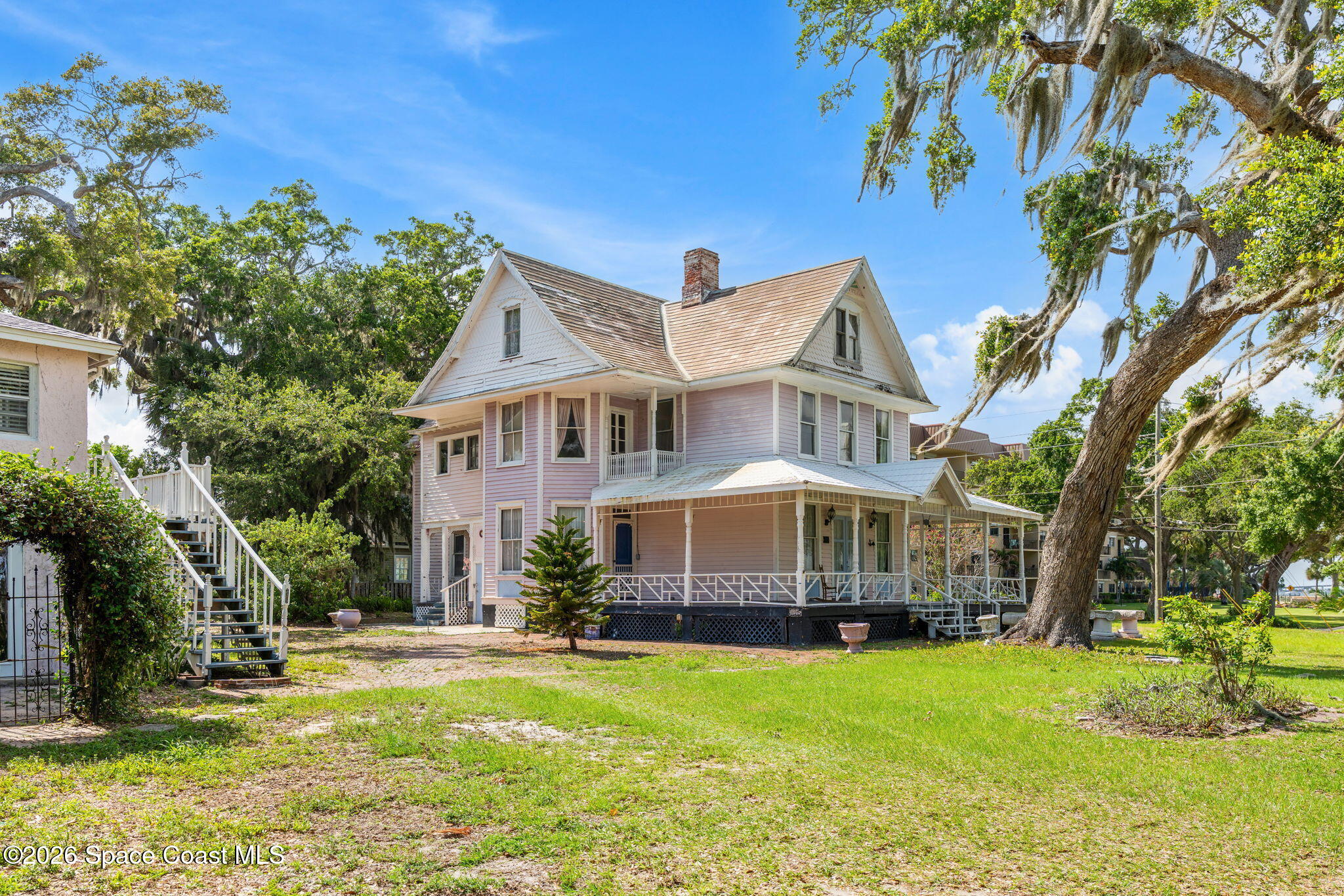 1101 Rockledge Drive Rockledge, FL 32955 - Photo 55 of 76 a view of a house with a swimming pool