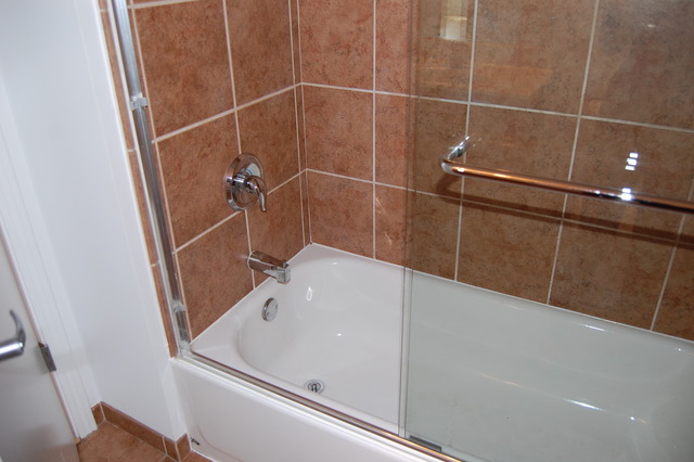 1255 South State Street, Unit 704 Chicago, IL 60605 - Photo 14 of 14 a bathroom with a shower and a sink