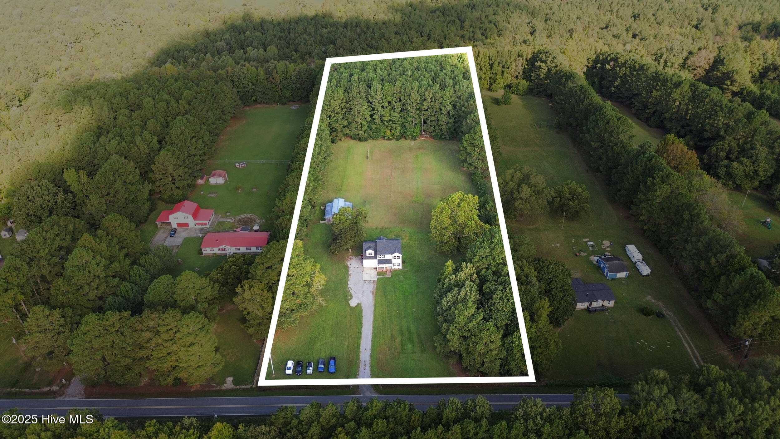 1370 Middle Swamp Road Corapeake, NC 27926 - Photo 2 of 65 Aerial Outline