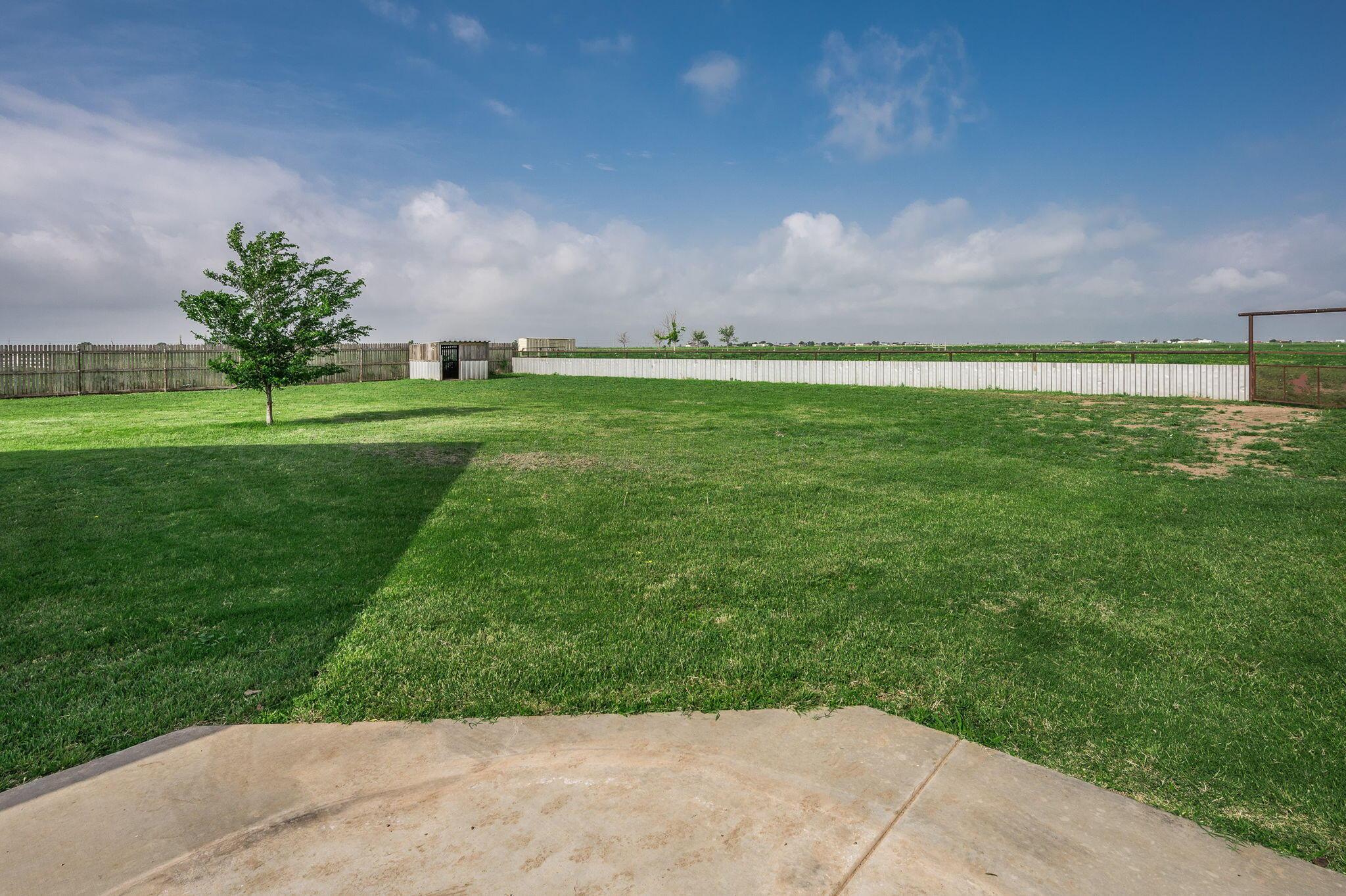 8200 South Blessen Road Amarillo, TX 79119 - Photo 24 of 34 Back Yard