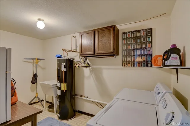 a car parked in a garage