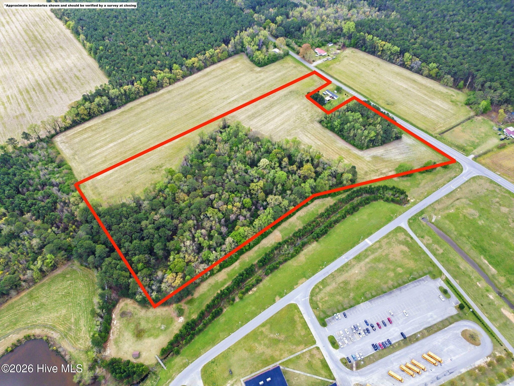 18-ac Kader Merritt Road Rose Hill, NC 28458 - Photo 6 of 13 Boundary lines are approximate and for illustrative purposes only. Refer to survey for exact boundaries