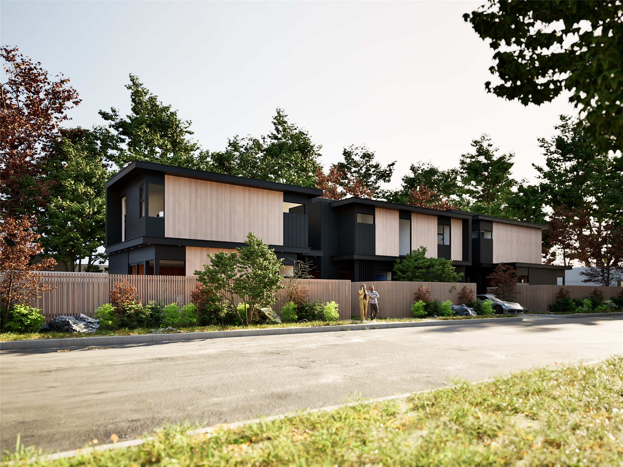 1914 South 3rd Street Austin, TX 78704 - Photo 9 of 11 a front view of a house with a yard and a garden