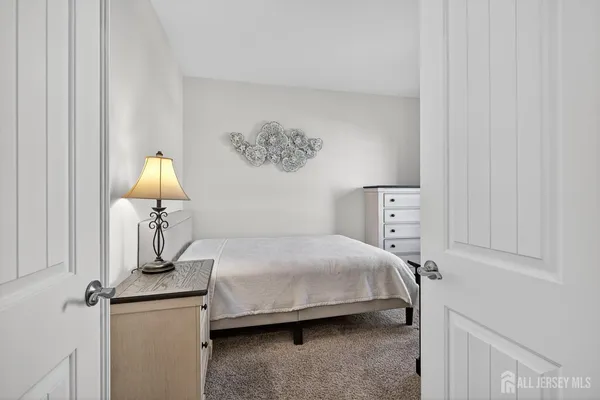 a workspace room with a window