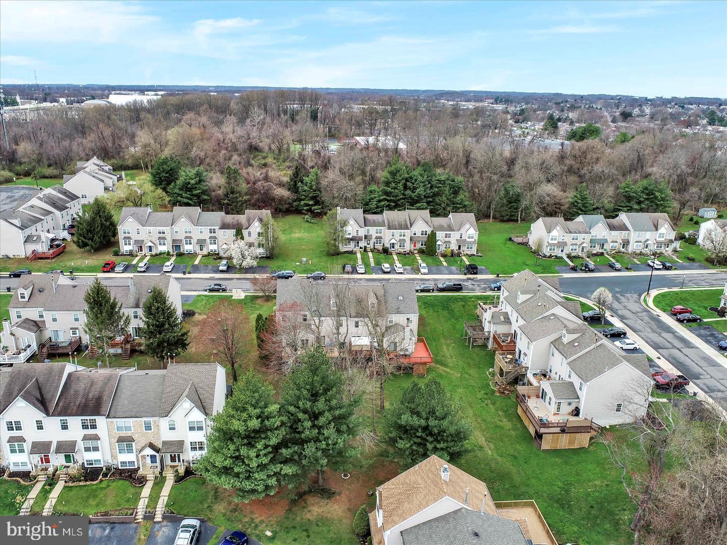 169 Judy Way Aston, PA 19014 - Photo 43 of 43 an aerial view of a house with garden space and mountain view in back