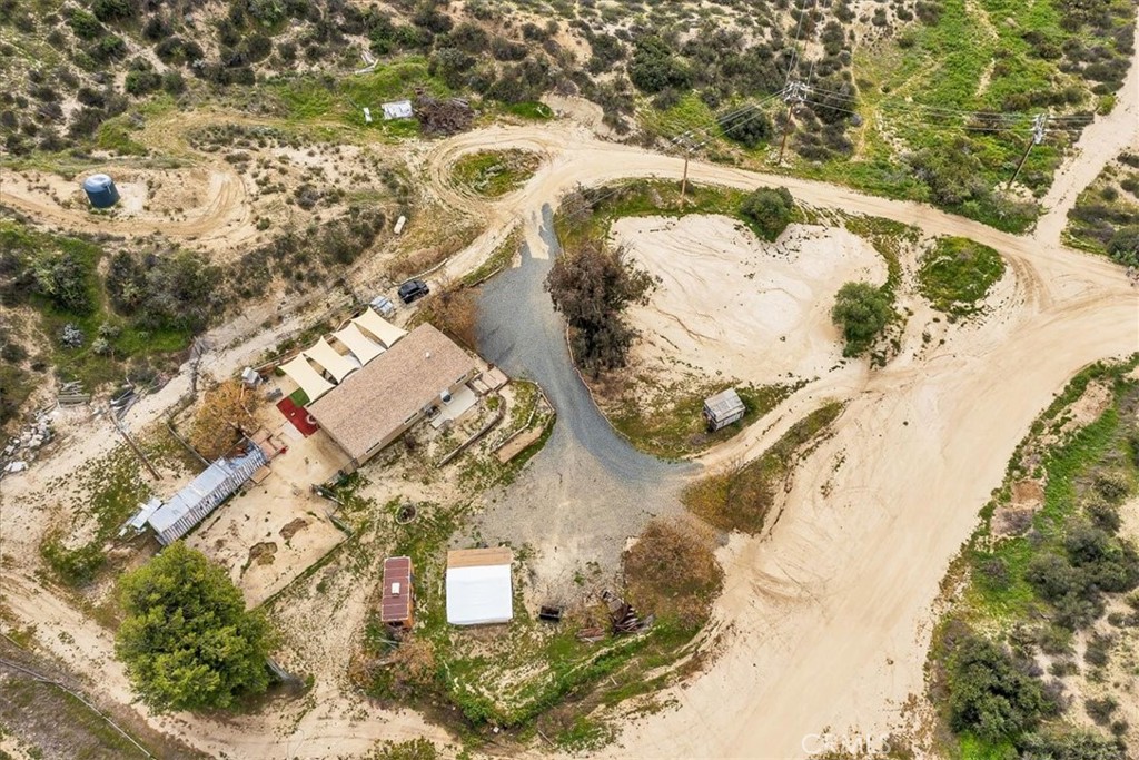 44000 Sandstone Road Aguanga, CA 92536 - Photo 31 of 31 an aerial view of a house with a yard