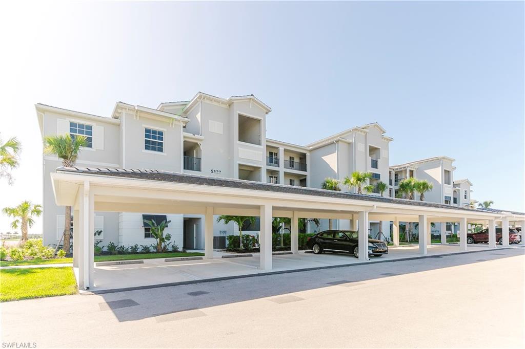 a view of a building with a outdoor space