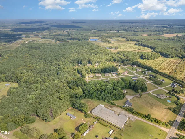 a view of a city with an ocean view