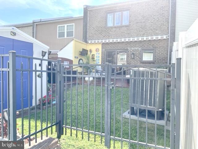 5127 Bay Road Bensalem, PA 19020 - Photo 13 of 40 Fenced in yard with Shed