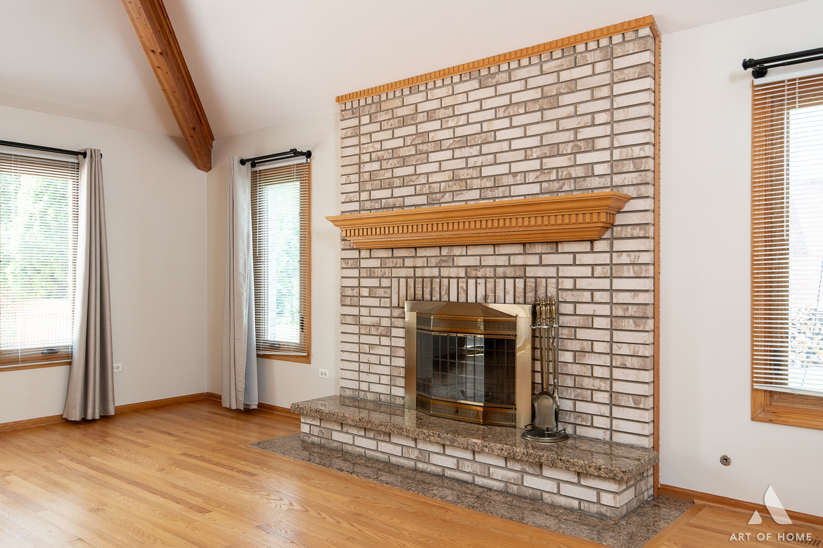 1196 Covington Drive Lemont, IL 60439 - Photo 15 of 52 a view of an empty room with glass door and wooden floor