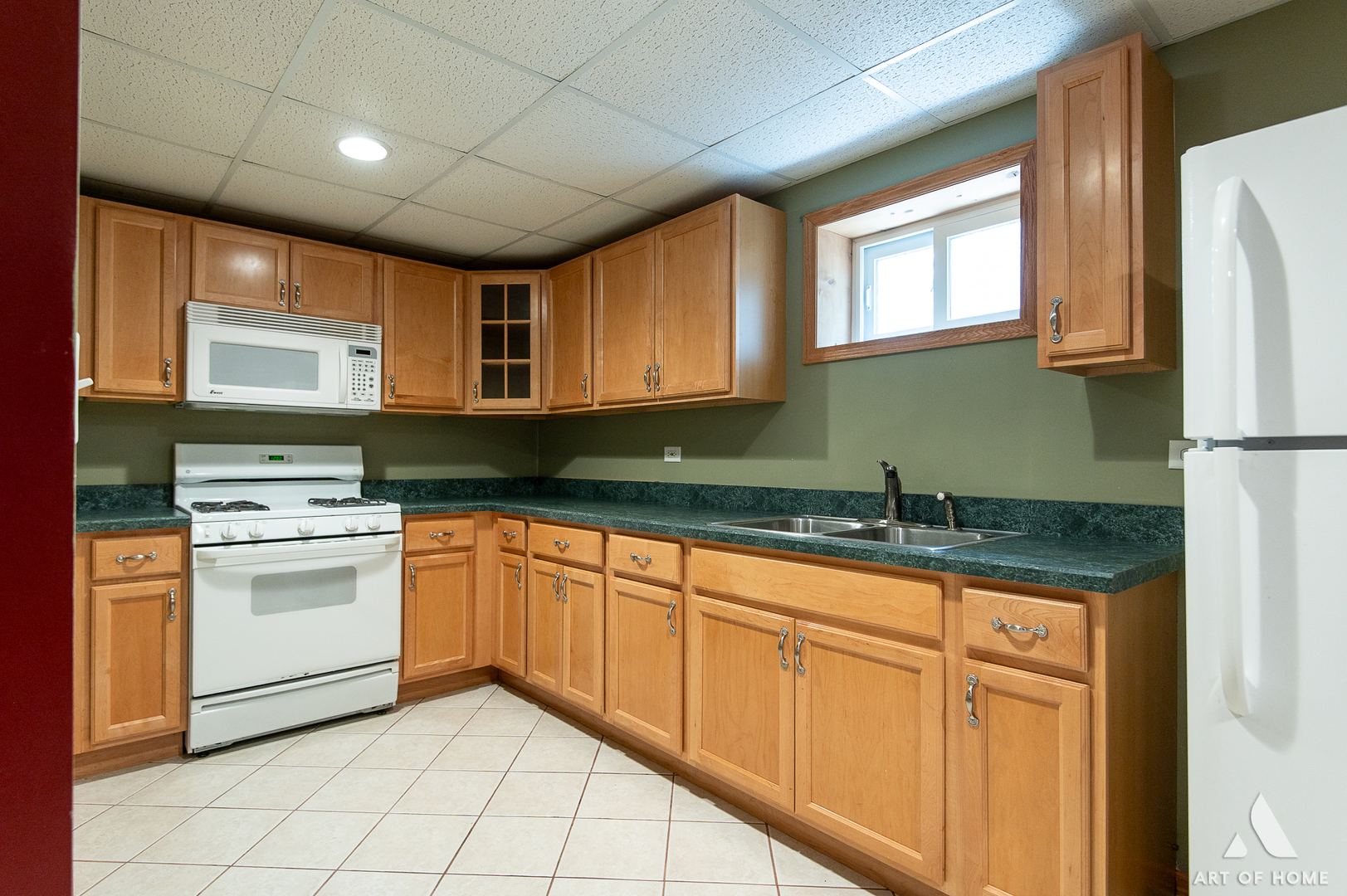 1196 Covington Drive Lemont, IL 60439 - Photo 34 of 52 a kitchen with granite countertop cabinets stainless steel appliances a sink and a window