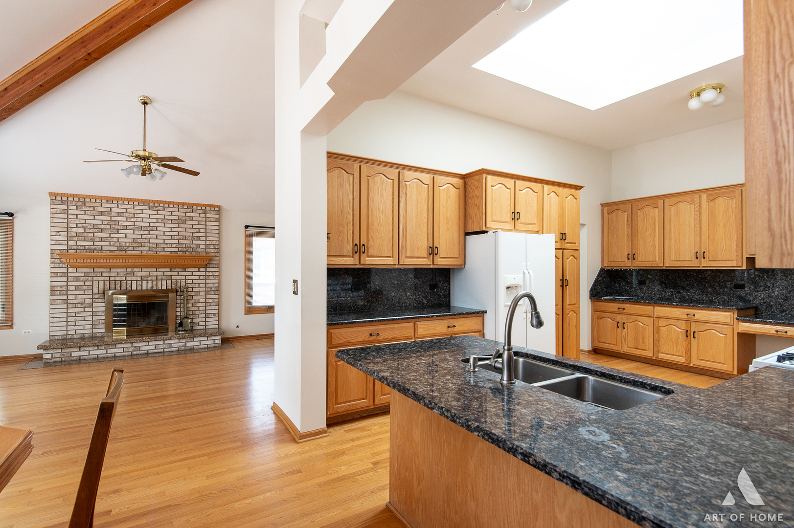 1196 Covington Drive Lemont, IL 60439 - Photo 9 of 52 a kitchen with stainless steel appliances granite countertop a stove a sink and a microwave