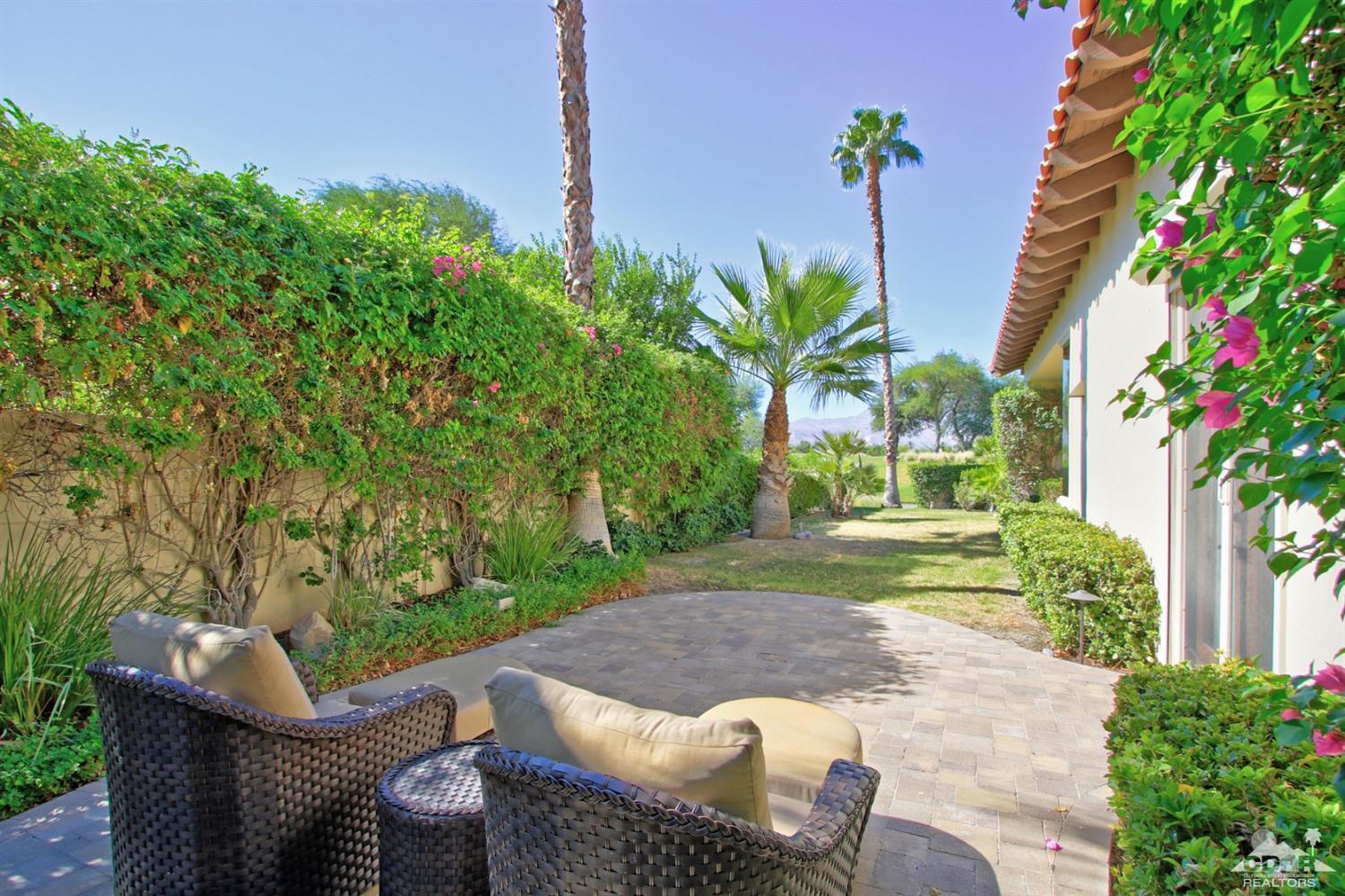 204 Loch Lomond Road Rancho Mirage, CA 92270 - Photo 36 of 45 a view of a patio in backyard