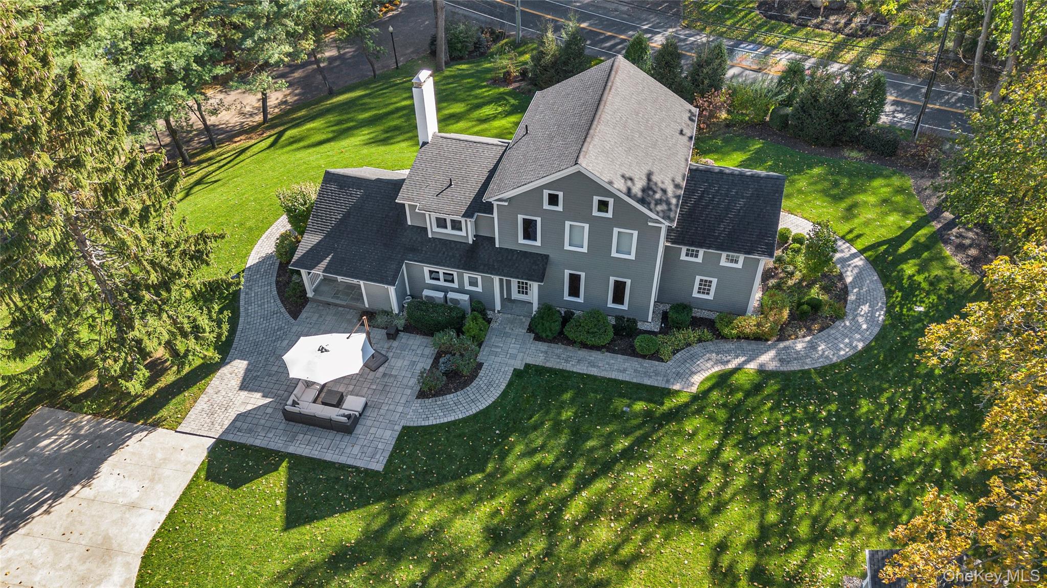 22 Fort Salonga Road Centerport, NY 11721 - Photo 37 of 42 an aerial view of a house with outdoor space patio and entertaining space