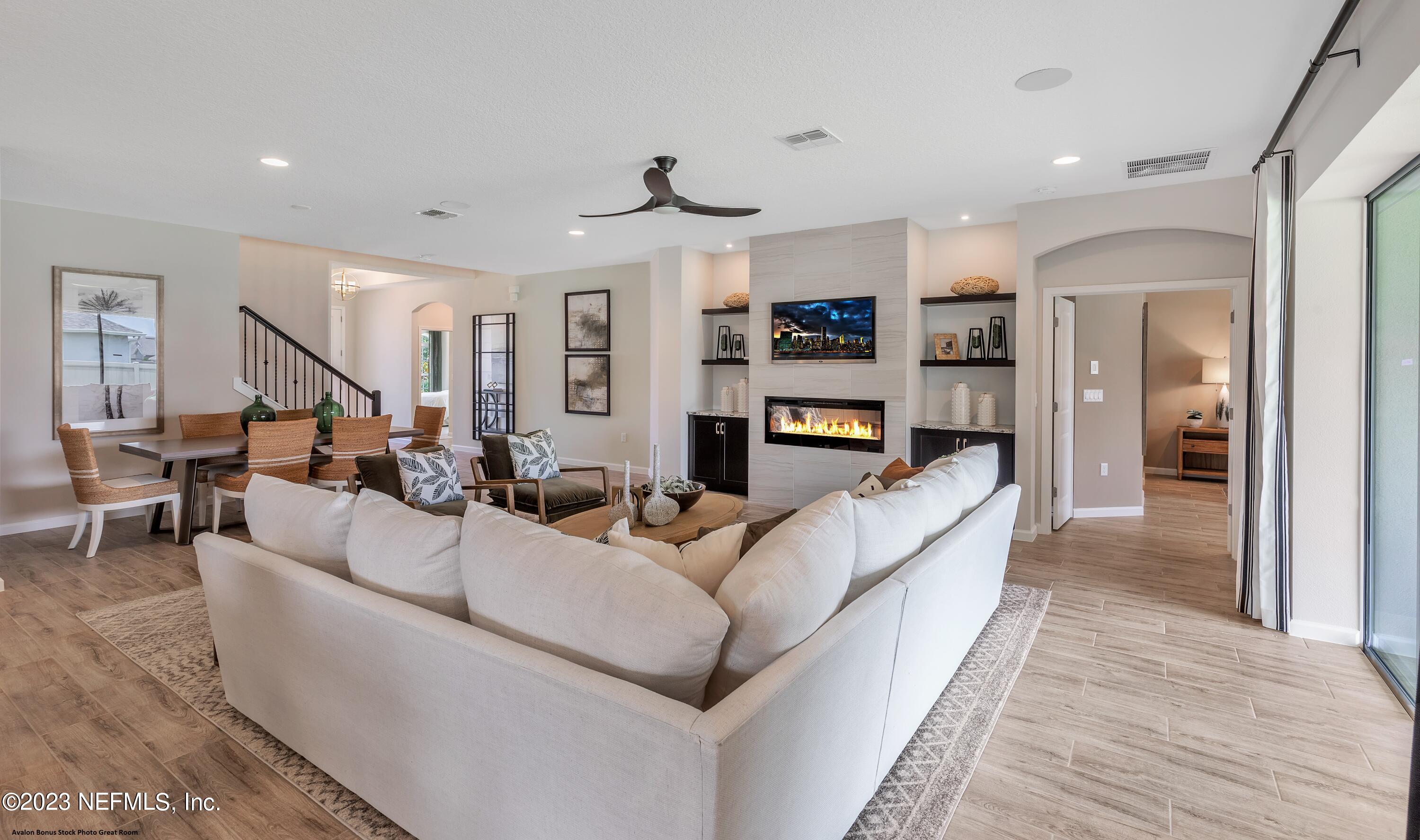 62 Holly Ridge Way Street St. Augustine, FL 32092 - Photo 9 of 20 2 Avalon Bonus Stock Photo Great Room 2