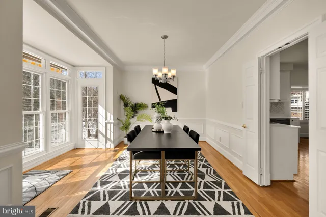 a view of balcony with wooden floor and fence