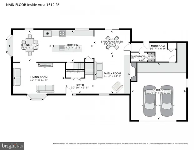 a picture of a floor plan