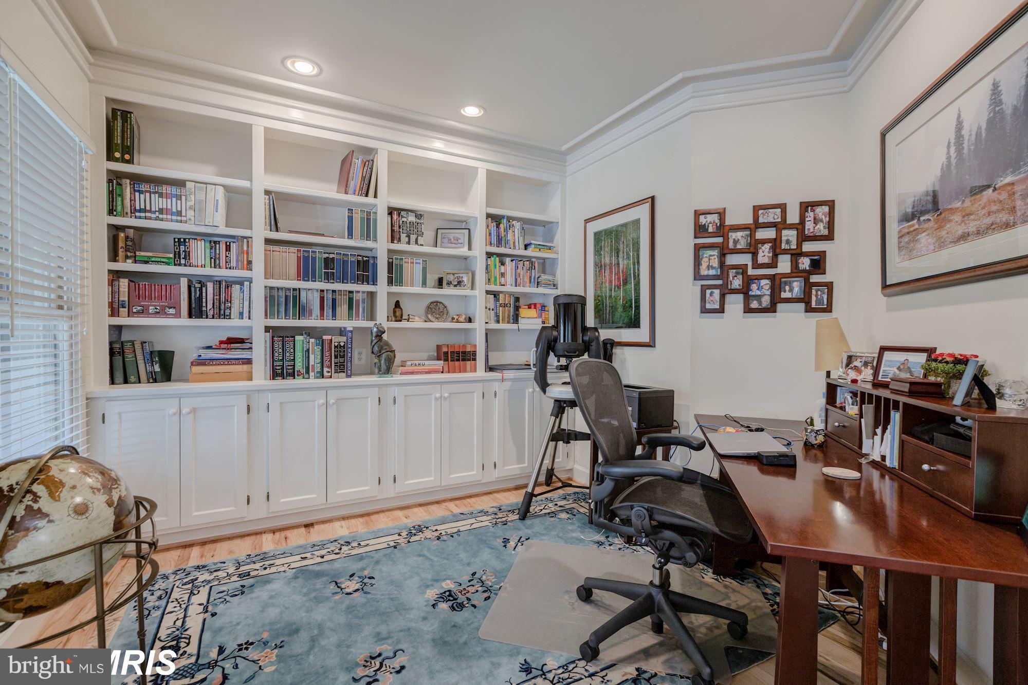 6900 Rannoch Road Bethesda, MD 20817 - Photo 8 of 22 a view of a workspace with furniture