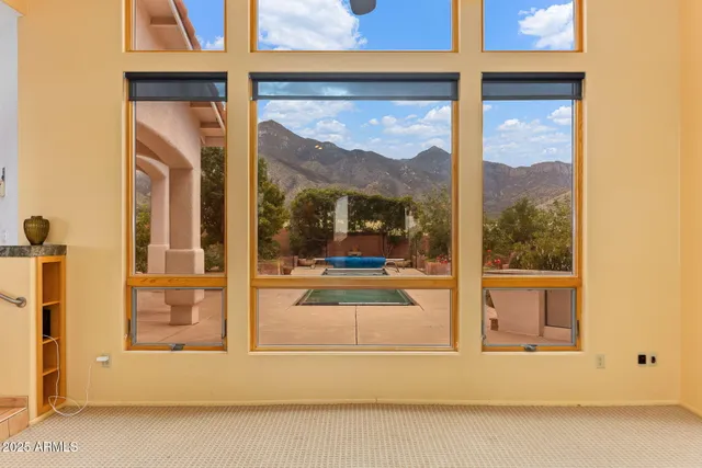 a kitchen with stainless steel appliances granite countertop a sink and a counter top space