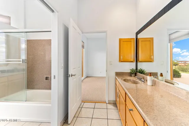 a view of a city with an ocean