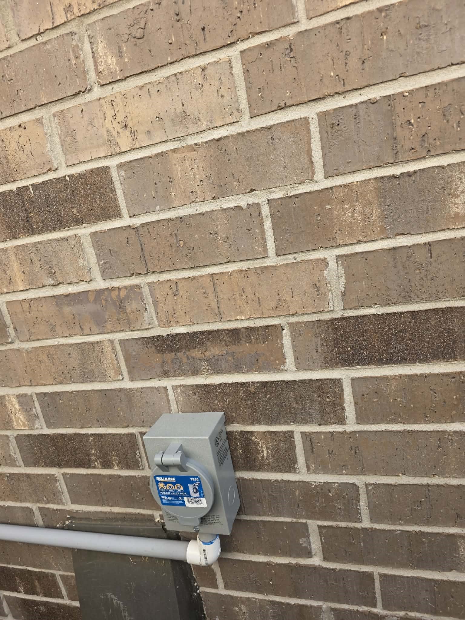 26818 Feather Reed Drive Katy, TX 77493 - Photo 15 of 16 Whole-House Generator Plug In