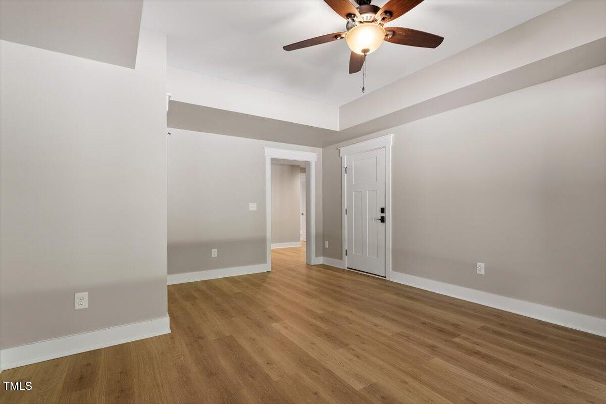 3934 Old Chapel Hill Road Durham, NC 27707 - Photo 41 of 47 wooden floor in an empty room