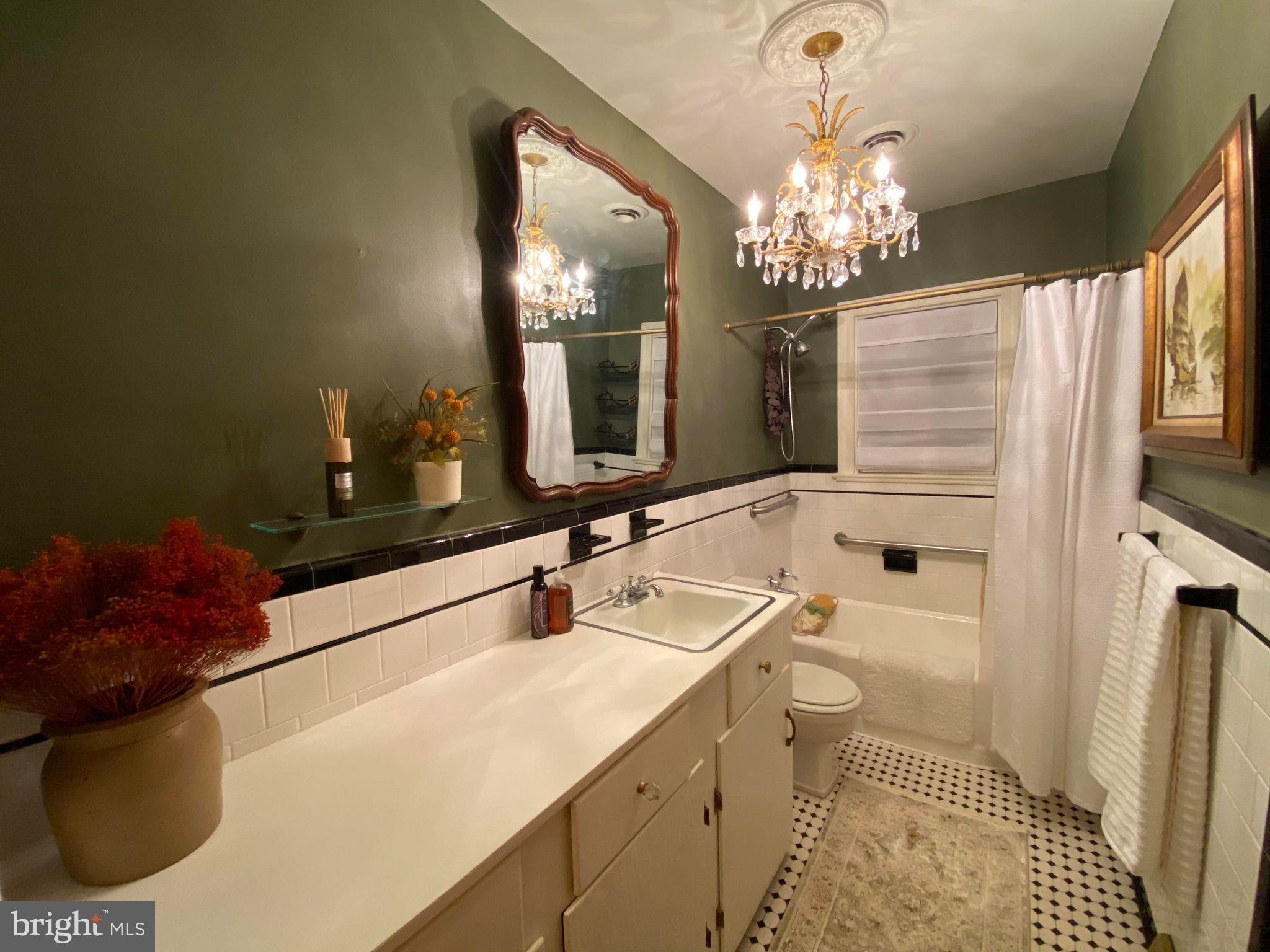 17088 Old Ridge Road Montpelier, VA 23192 - Photo 8 of 38 a bathroom with a sink and a mirror
